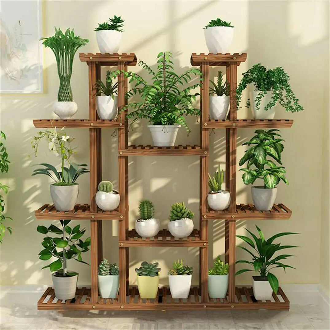 Plant Shelf Flowers Storage