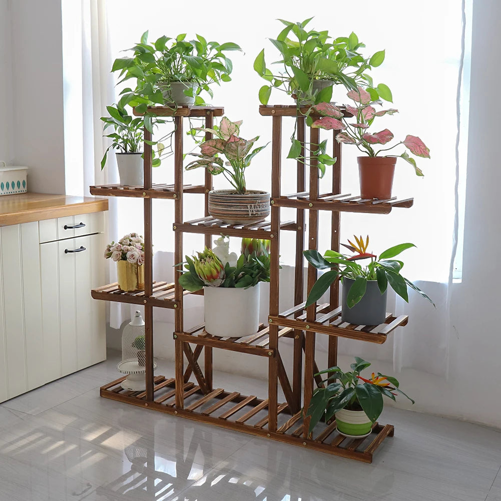 Plant Shelf Flowers Storage