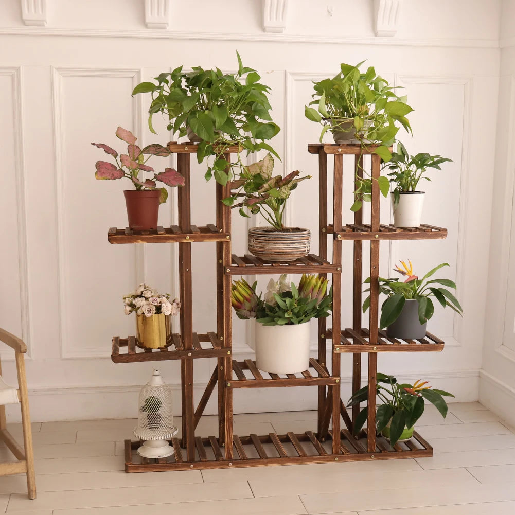 Plant Shelf Flowers Storage