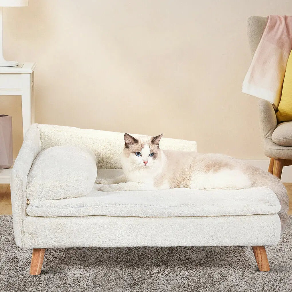 Pet Bed Plush Couch