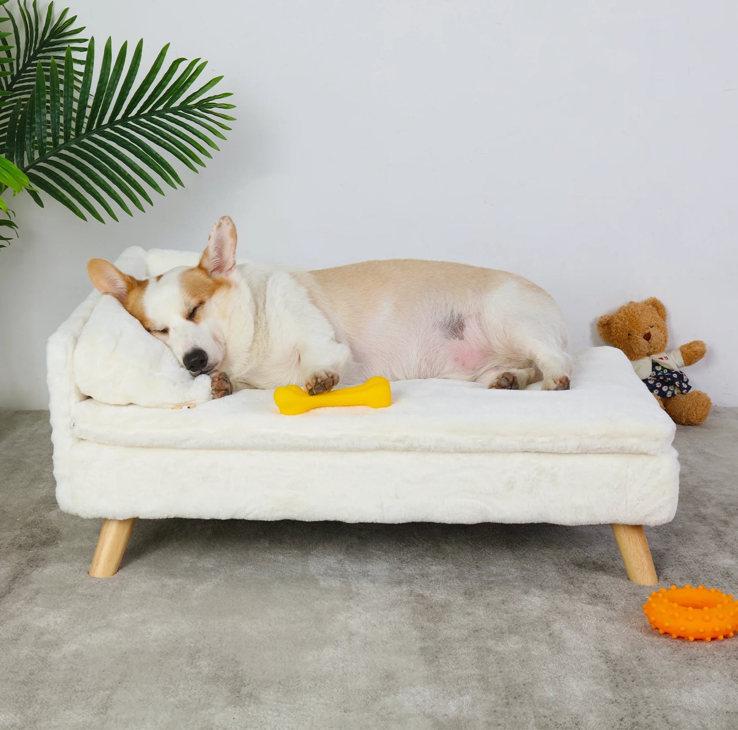 Pet Bed Plush Couch