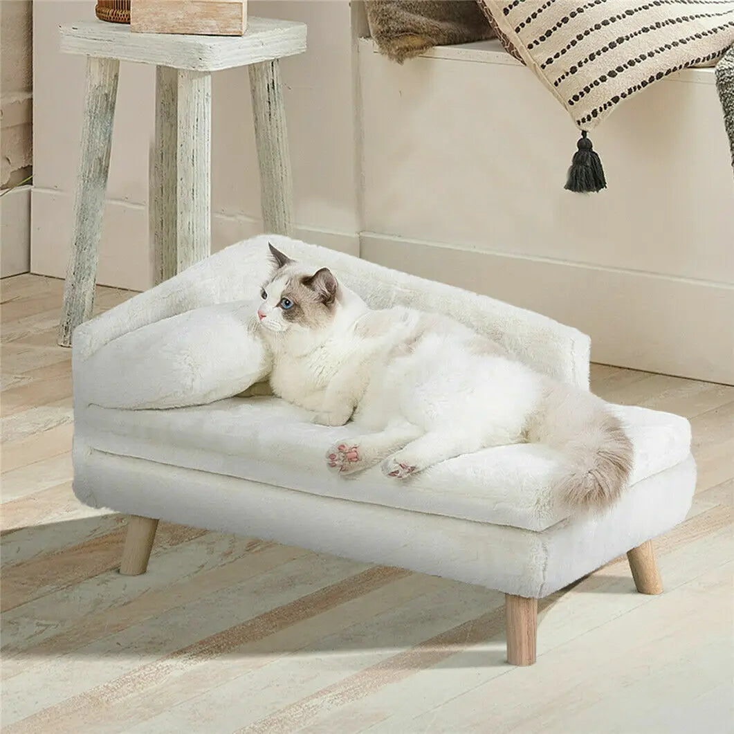 Pet Bed Plush Couch