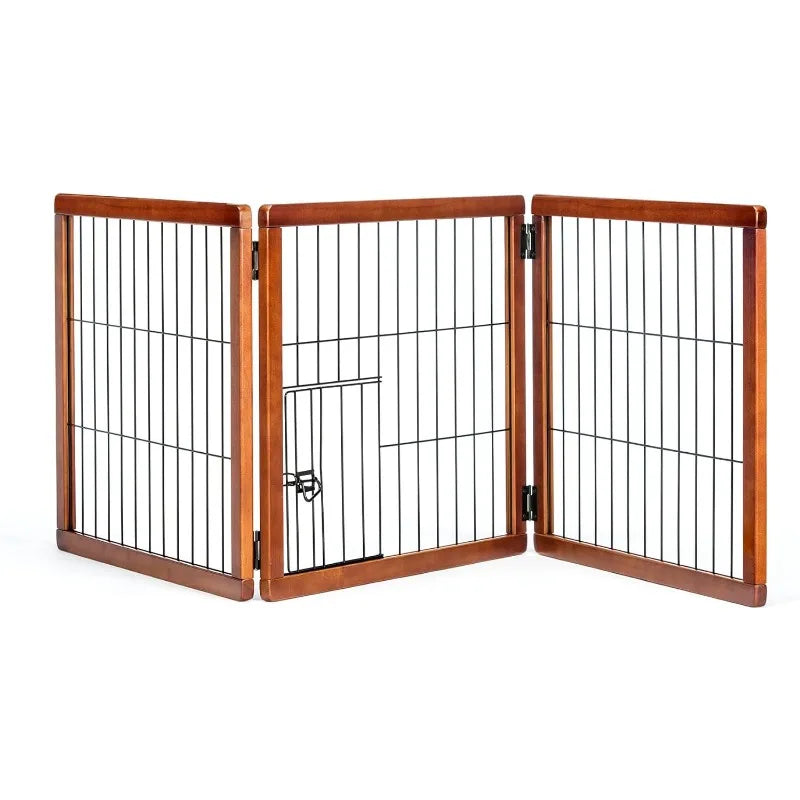 Dog Gate Wooden Design